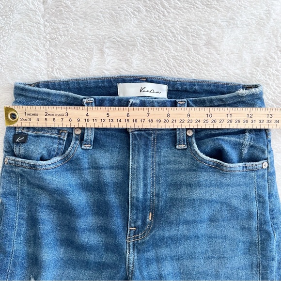 Kancan High Rise Ankle Skinny Denim Jeans Benton Harbor Medium Wash Women’s 3/25 - Picture 9 of 15